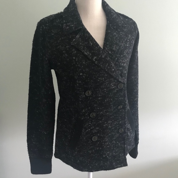 Lucky Brand Jackets & Blazers - Lucky Brand fleece black jacket